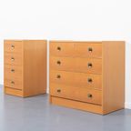 Pair Of Scandinavian Modern Chest Of Drawers / Ladekast From The 1960’S thumbnail 3