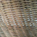 Zeldzame Vintage Rotan Rattan Dressgirl/kunstobject thumbnail 14