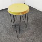 Sculptural Metal Wire Stool By Tjerk Reijenga For Pilastro, 1960S. thumbnail 6