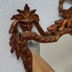 Vintage Goudkleurige Regency Rococo Barok Spiegel Schouwspiegel 704 thumbnail 9