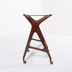 Italian Mid-Century Modern Sculptural Side Table/Serving Cart, 1960’S thumbnail 5