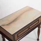 Italian Mid-century Pair Of Nightstands, 1950’s thumbnail 9