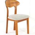 6x Juul Kristensen Eetkamerstoelen 'them' Vintage Massief Teak thumbnail 13