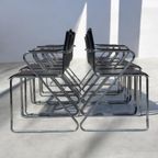 Vintage Buisframe Eetkamerstoel– Bauhaus, Marcel Breuer thumbnail 7