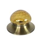 Dijkstra - Fokke Dijkstra - 'Flush Mount' - Space Age Plafonniere - Amber - 70'S thumbnail 3
