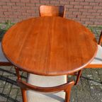 Retro Scandinavisch Design Eethoek Tafel Met 4 Stoelen thumbnail 6