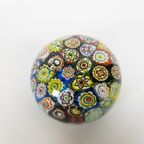 Murano - Milifiori - Seguso - Italie - Venezia- Paperweight - Designglas - 80'S thumbnail 5