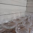 Mooi Glasservies, Met Subtiel Geslepen Motief. thumbnail 11