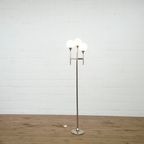 Floor Lamp With Chrome And Glass By Gaetano Sciolari Italy thumbnail 2