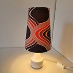 Vintage Lamp Schemerlamp Met Retro Kap Origineel Jaren 70 thumbnail 6