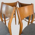 Set Van 6 Eetkamerstoelen Van Lübke thumbnail 14