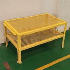 Vintage Industriele Tv Tafel / Salontafel thumbnail 4