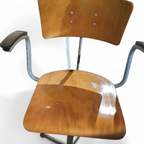 Friso Kramer For Ahrend Cirkel Studio Chair With Arms / 1960s thumbnail 6