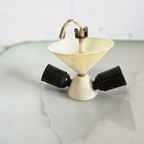 Vintage Glazen Plafondlamp /plafonniere thumbnail 5