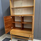 Small Highboard With Showcase By Jitona 1970S thumbnail 3