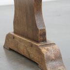 Geweldige Antieke Franse Halbank/ Bank Voor Aan De Eettafel Met Een Prachtig Patina thumbnail 10