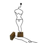 Memphis Style / Postmodern Design - Ehlén Johansson / Laurids Lonborg - Sculpture Of Male And Fem thumbnail 5