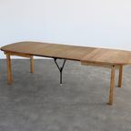 Vintage Eettafel | Tafel | Verlengbaar | Brutalist | Kjaernulf thumbnail 5