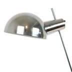 Vintage Chroom Bureaulamp Space Age Verstelbaar 60Cm thumbnail 4