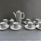 Vintage Thomas Medaillon Onyx Espresso Set Hans Theo Baumann thumbnail 7