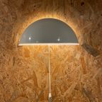 Flos Quarto Wandlamp Van Tobia Scarpa, Moderne Witte Kwart Bol. Jaren 70 Ontwerp, Italiaans Desig thumbnail 3