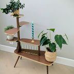 Vintage, Retro Planten Tafeltje/etagère Jaren '50-'60 thumbnail 13