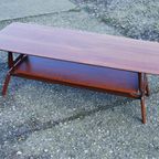 Vintage Teak Salontafel Ontwerp Louis Van Teeffelen Voor Web thumbnail 16