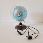 Vintage Wereldbol Lamp Jaren 60 Globe thumbnail 5