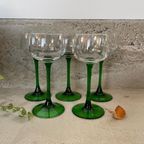 Vintage Luminarc Elzas Wijnglas | Groen - Set Van 6 thumbnail 5