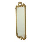 Antieke Franse Vergulde Spiegel Barok Stijl 19de Eeuw 148cm thumbnail 14