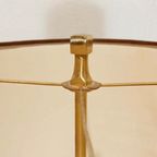 Set Van 2 Grote Vintage Klasiek Messing Tafellampen thumbnail 18