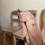 4x Bistrostoelen Stoelen Keukenstoelen Frans Landelijk thumbnail 3