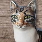 2 Vintage Katten Beelden Studio Six Seneshall Fullham Gesigneerd thumbnail 9