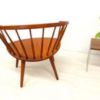 Vintage Yngve Ekström Fauteuil Stoel Stolab Arka Jaren 60 thumbnail 7