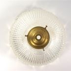 Vintage Glazen Lampenkap Geslepen Glas thumbnail 8
