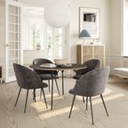 Sofacompany Holly Eetkamerstoel Danny Steel Grey thumbnail 8
