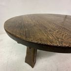 Brutalist Solid Wooden Coffee Table , 1970’S thumbnail 20