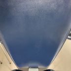6 X Arper Italy Blue Leather Diningroom Chairs thumbnail 3
