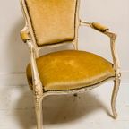 Antieke Vintage Queen Ann Fauteuils Engelse Antieke Stoelen thumbnail 3