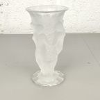 Art Deco Persglas Vaas Met Naakte Dames thumbnail 2