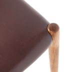 Set 6 Niels O Møller Stoelen Vintage Palissander Model 83 thumbnail 3