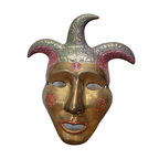 Vintage Messing Carnavals Masker thumbnail 4