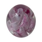 Handmade - Pfeiffer Kristal - Presse Papier / Paperweight - Pink Floral Decor thumbnail 5