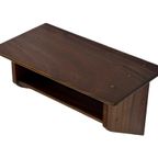 Vintage Deens Palissander Wandplank Open Zwevende Plank 60's thumbnail 16