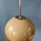 Mid Century Space Age Mushroom Hanglamp Van Dijkstra thumbnail 11