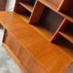 Retro Vintage Mid-Century Secretaire,High-Board,Mid-Board,Barkast thumbnail 7