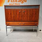 Vintage Highboard Barkast Verlicht thumbnail 4