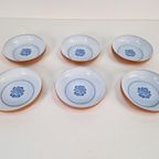 6X Vintage Villeroy & Boch Chekiang Soepkom Ontbijt Kom '60 thumbnail 4