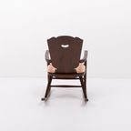 Mid-century Scandinavian Rocking Chair / Schommelstoel / Fauteuil thumbnail 13