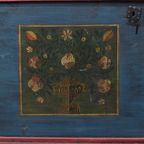 Antieke Beschilderde Bruidskist thumbnail 2